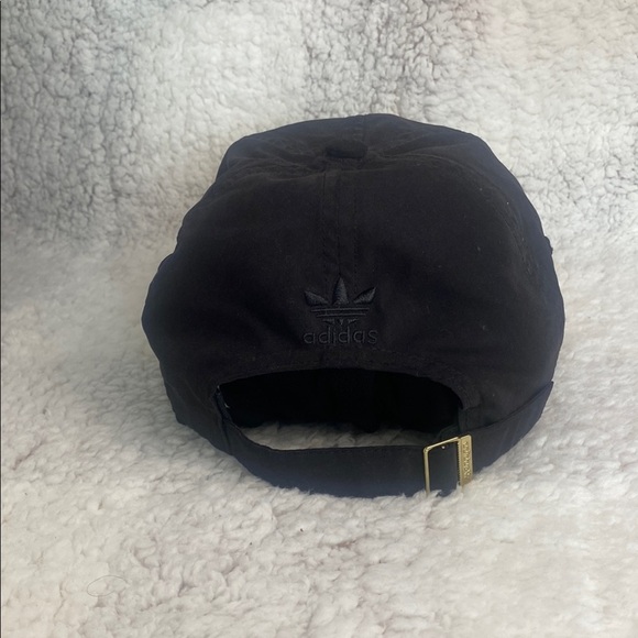 Adidas Black Trefoil Logo Hat - Picture 3 of 8